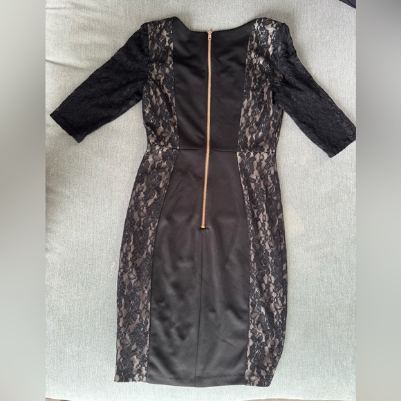 Jax Women’s Lace and Caged Dress Size:4 - Picture 8 of 8